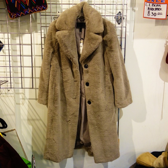 banana republic teddy coat